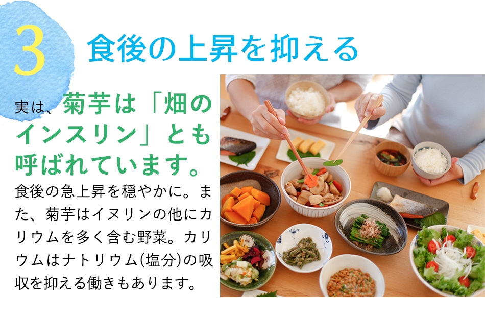 イヌリン効果 赤菊芋パウダー キクイモ粉末 中性脂肪 糖質対策